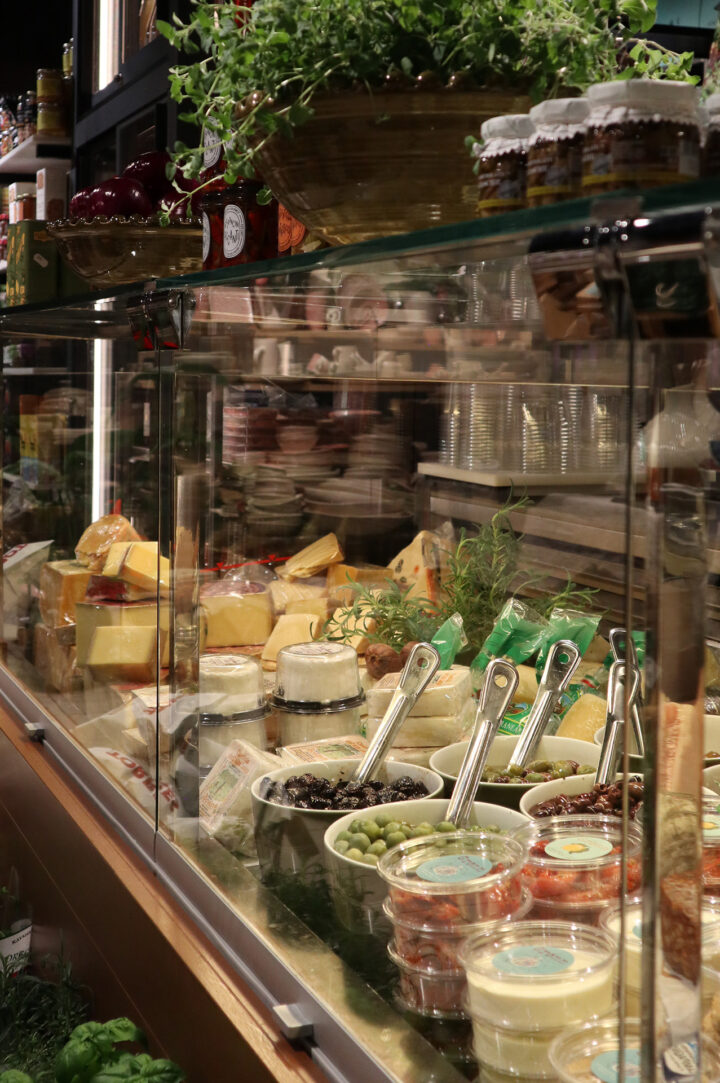 Grønn cafe butikk